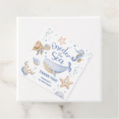 海の下だ!男の子かわいい海1歳の誕生日 フェイバータグ (インサイチュ)