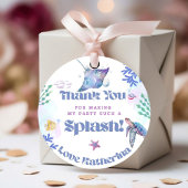 海の下だ!1歳の誕生日クラス ラウンドシール