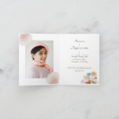 海の下でキンセアニェラパーティー折り畳み カード (内部)