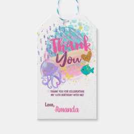 海の下でギフトラベル ギフトタグ