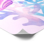 海の下でジェンダーが歓迎のサインを明らかにする ポスター (角)