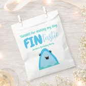 海の下でヒレ味のサメありがとう フェイバーバッグ (クリップ留めされた状態)