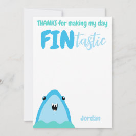 海の下でヒレ味のサメありがとう 招待状