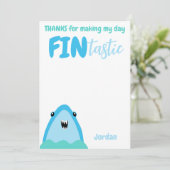 海の下でヒレ味のサメありがとう 招待状 (スタンド正面)