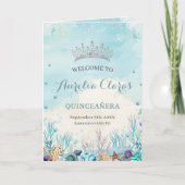 海の下でビーチクインセアニェラXVイベント プログラム (正面)