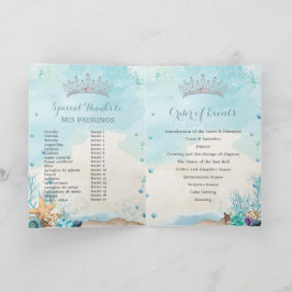 海の下でビーチクインセアニェラXVイベント プログラム