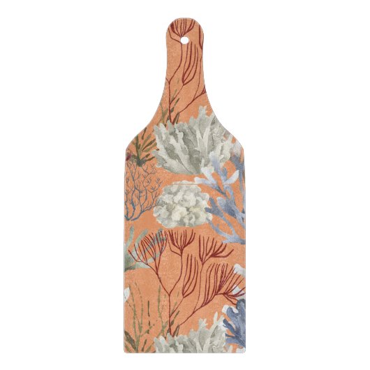 海の下でフロリダサンゴ カッティングボード (正面)