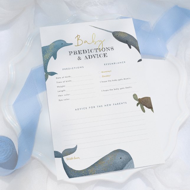 海の下でベビー予測とアドバイスゲーム (クリエイターアップロード済み)