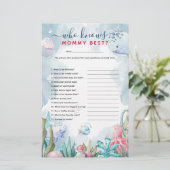 海の下でママを知っている最高の赤んだシャワー (スタンド正面)