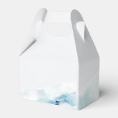 海の下でマーメイドの最初の誕生日パーティー フェイバーボックス (裏面サイド)