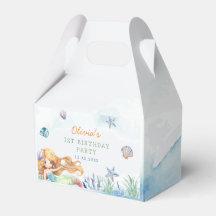 海の下でマーメイドの最初の誕生日パーティー