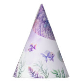 海の下でマーメイドプールパーティー パーティーハット (左)