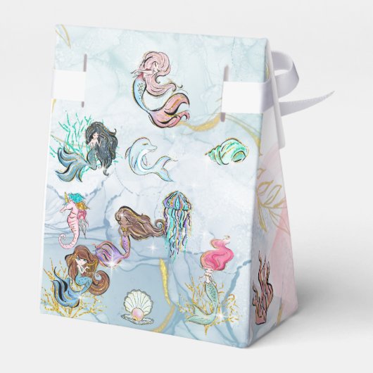 海の下で人魚の海誕生日 フェイバーボックス (裏面サイド)