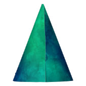 海の下で任意の年齢の誕生日 パーティーハット (裏面)