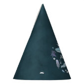 海の下で任意の年齢の誕生日 パーティーハット (左)