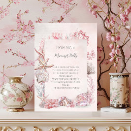 海の下で夢を見る赤ちゃんシャワー大腹