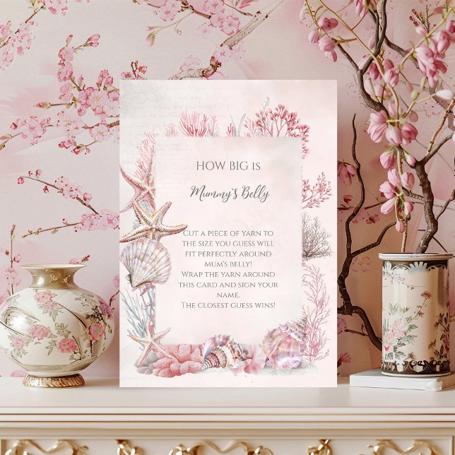 海の下で夢を見る赤ちゃんシャワー大腹 (クリエイターアップロード済み)