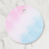 海の下で性別は可愛い感謝していを明かす フェイバータグ (裏面)