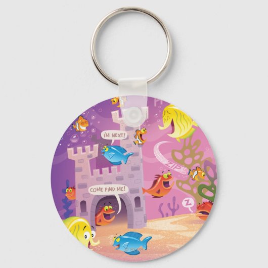 海の下で数えられる時間 キーホルダー (正面)