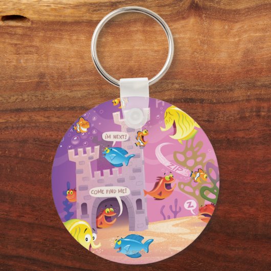 海の下で数えられる時間 キーホルダー (正面)