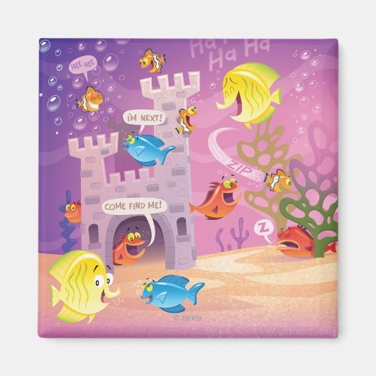 海の下で数えられる時間 マグネット (正面)