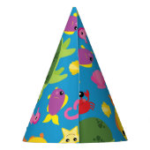 海の下で最初の誕生日パーティー帽子 パーティーハット (裏面)