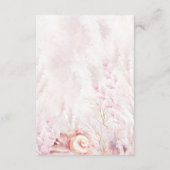 海の下で海の人魚の本の赤ん坊の女の子 エンクロージャーカード (裏面)