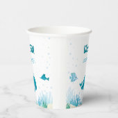 海の下で海の海動物 紙コップ (右)