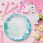 海の下で熱帯をテーマにした ペーパープレート (パーティー)