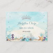 海の下で甘い16キンチェニェラの願い井戸 エンクロージャーカード (裏面)