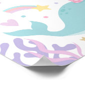 海の下で私たちはシェルブー誕生日歓迎 ポスター (角)