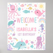 海の下で私たちはシェルブー誕生日歓迎 ポスター (正面)