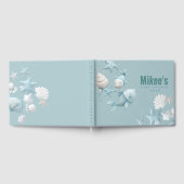 海の下で赤ちゃんシャワーのゲストブック ゲストブック (全面)