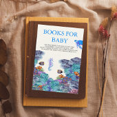 海の下で赤ちゃんシャワーの本ベビー エンクロージャーカード