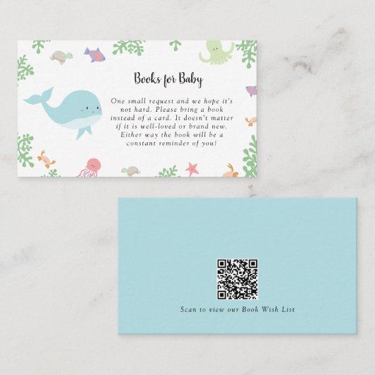 海の下で赤ちゃんシャワーは、何枚のゲームカードを推測 プレイスカード (正面/裏面)