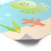 海の下で赤ん坊のシャワーを推測するゲーム数 ポスター (角)