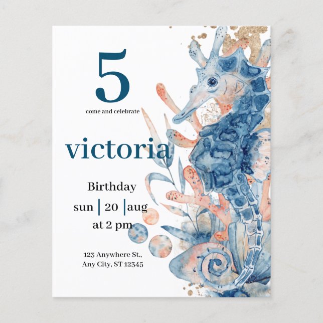 海の下で青ビーチクジラの赤ちゃんシャワー (正面)