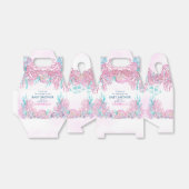 海の下で魅力的なベビーシャワーありがとう フェイバーボックス (折り畳みなし)