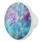 海の下で魔法をかけられた人魚の尾 セラミックノブ (右)