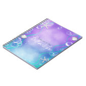 海の下で魔法カスタム的ファンタジー ノートブック (左側)