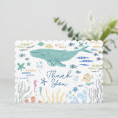 海の下で鯨ありがとう サンキューカード (スタンド正面)