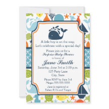 海の下で，海動物の赤ちゃんシャワー