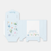 海の下にかわいい赤ちゃんシャワーありがとう フェイバーボックス (折り畳みなし)