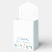 海の下にかわいい赤ちゃんシャワーありがとう フェイバーボックス (オープン)