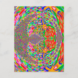 海の下に隠された宝 - インドの神話 ポストカード