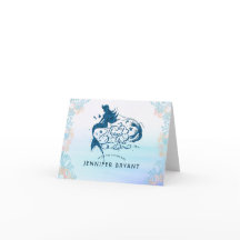 海の下のおとぎ話の人魚は感謝していしています