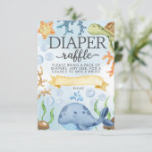 海の下のおむつくじカード挿入ページ 招待状 (スタンド正面)