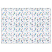 海の下のかわいい人魚 テーブルクロス (正面(横))