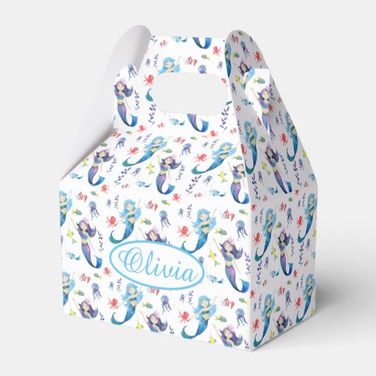 海の下のかわいい人魚 フェイバーボックス (正面サイド)