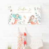 海の下のかわいい人魚 横断幕 (インサイチュ)